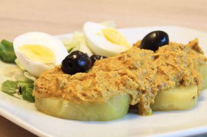 Ají de gallina sin gluten