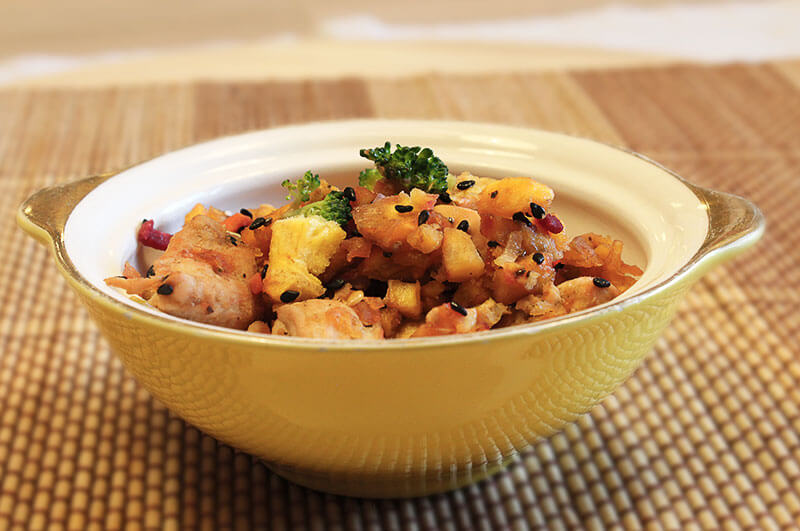 Receta de chaufa saludable