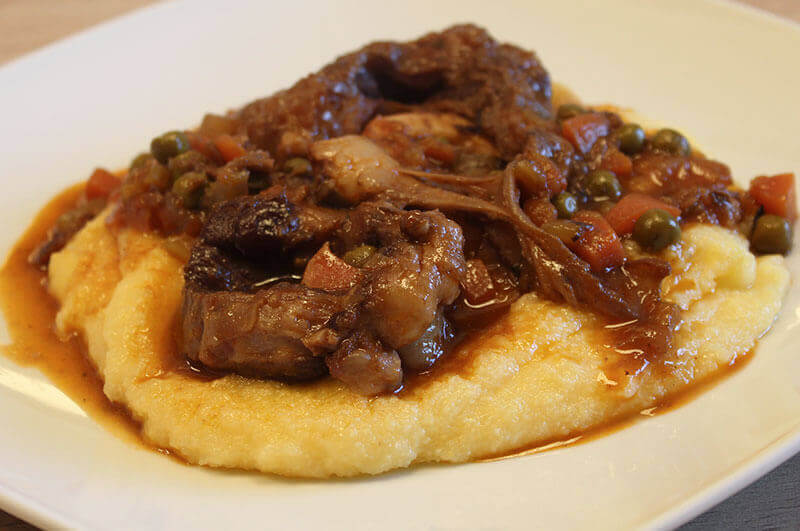 Ossobuco con polenta