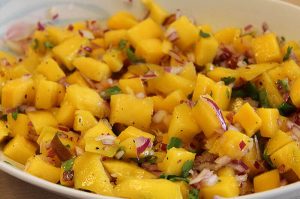 Ceviche de Mango de Exótica de Oky