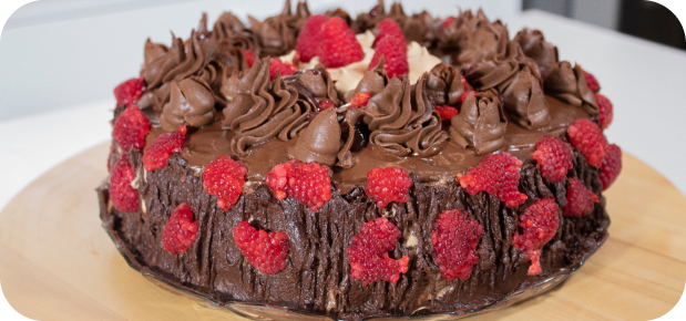 Torta de chocolate saludable sin gluten ni lactosa