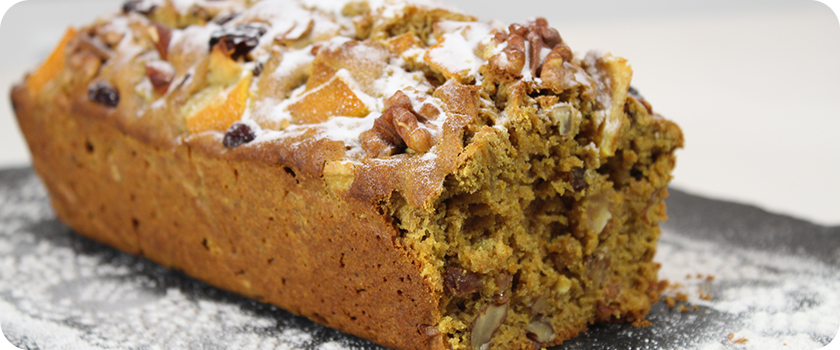 Cake navideño sin gluten de Exótica de Oky