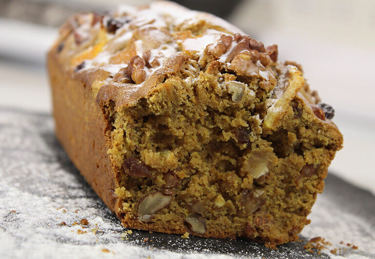 Cake navideño sin gluten de Exótica de Oky