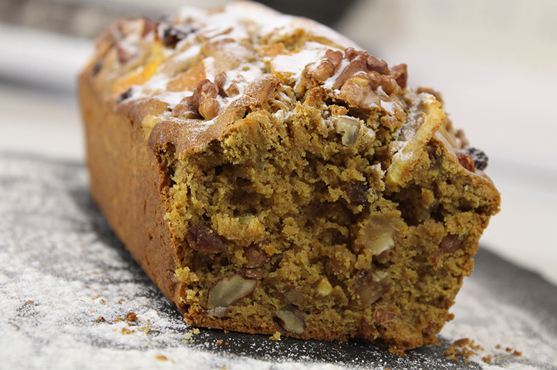 Cake navideño sin gluten de Exótica de Oky